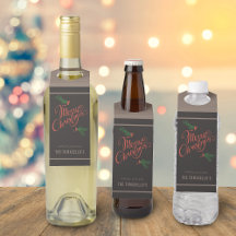 Traditionele kerstkerst Holly Berries