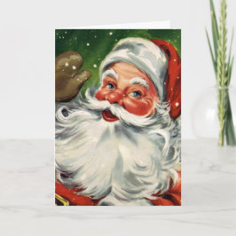 "Traditionele Kerstman" Feestdagen Kaart