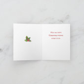 Traditionele Kerstman Kerstmis vakantie Kaart (Binnen)