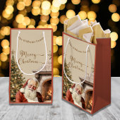 Traditionele Kerstman Klein Cadeauzakje