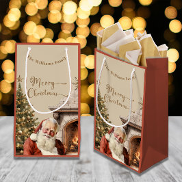 Traditionele Kerstman Klein Cadeauzakje