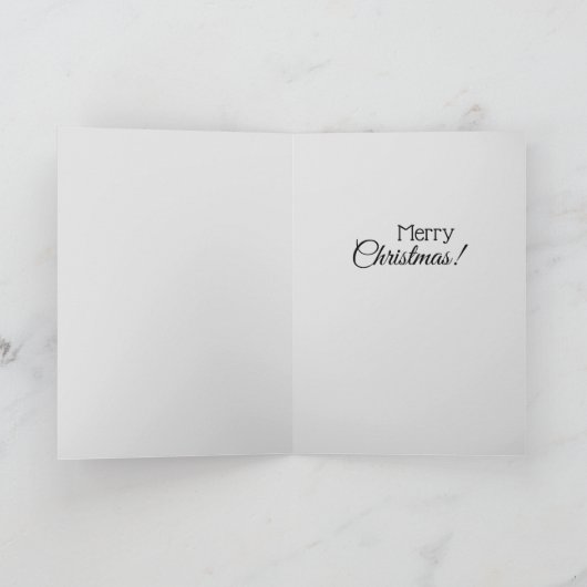 Traditionele Kerstman Spreuk Kinderen Feestelijk Kaart (Binnen)