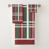 Traditionele kerstmanshadden bad handdoek (Insitu)