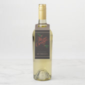 Traditionele Kerstmis Hulst Bessen Flessenhanger (Op fles)