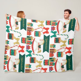 Traditionele kerstmis met de voedingskraker Ballet Fleece Deken