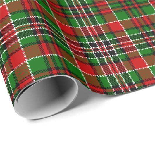 Traditionele kerstpannen cadeaupapier (Rol Hoek)