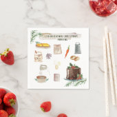 Traditionele Kerstpudding | Kerstfeest Servet (Insitu)