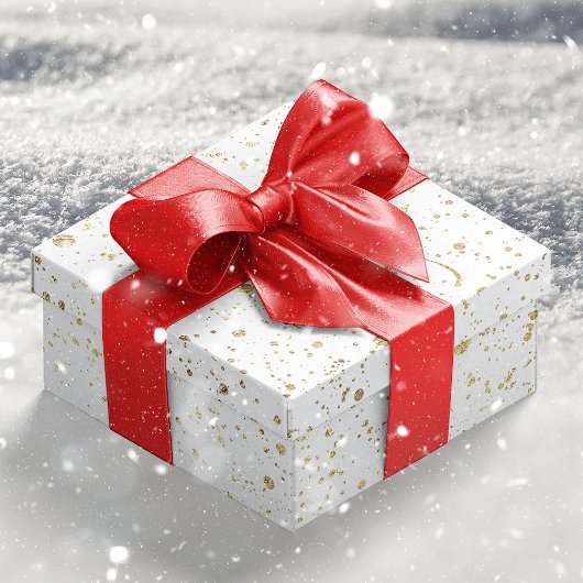 Traditionele kerstrode, vaste kleuren satijnen lint