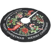 TRADITIONELE KERSTSOK, CANDY CANE & MEER KERSTBOOM ROK (Gekanteld)