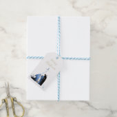 Traditionele kerststal Kerstgroeten Cadeaulabel (Met Touw)