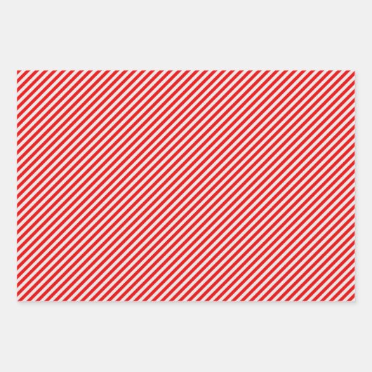 Traditionele kerststijl 3 set inpakpapier vel (Voorkant 2)