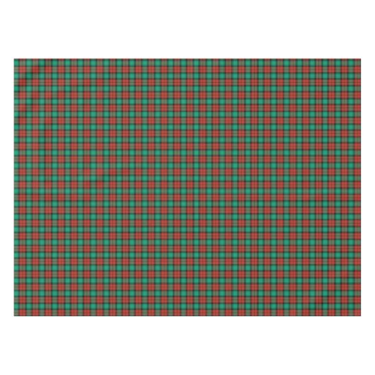 Traditionele kersttaartafels tafelkleed (Voorkant (Horizontaal))