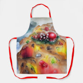 Traditionele kerstvakantieboerenkool schort (Voorkant)