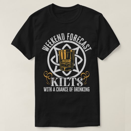 Traditionele Kilt Wearing Quote voor Kilt Lover 33 T-shirt (Design voorkant)