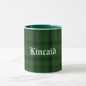 Traditionele Kincaid Tartan Pset Mok (Midden)