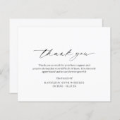 Traditionele klassieke budget begrafenis bedankkaa (Voorkant / Achterkant)