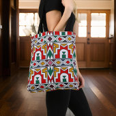 Traditionele Kleurrijke Afrikaanse Stampatronen St Crossbody Tas