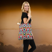 Traditionele Kleurrijke Afrikaanse Stampatronen St Crossbody Tas