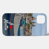 Traditionele kleurrijke vissersboten op Malta Case-Mate iPhone Case (Achterkant (horizontaal))