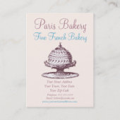 Traditionele koffiewinkel / Koffiewinkel / Bakkeri Visitekaartje (Achterkant)