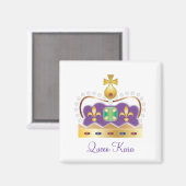 Traditionele koninklijke kroon magneet (Voorkant / Achterkant)