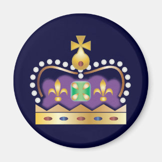 Traditionele koninklijke kroon magneet