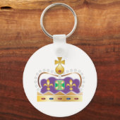 Traditionele koninklijke kroon sleutelhanger (Voorkant)