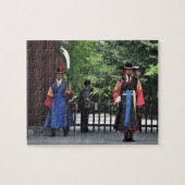 Traditionele Koninklijke Paleis-garde, Zuid-Korea Legpuzzel (Horizontaal)