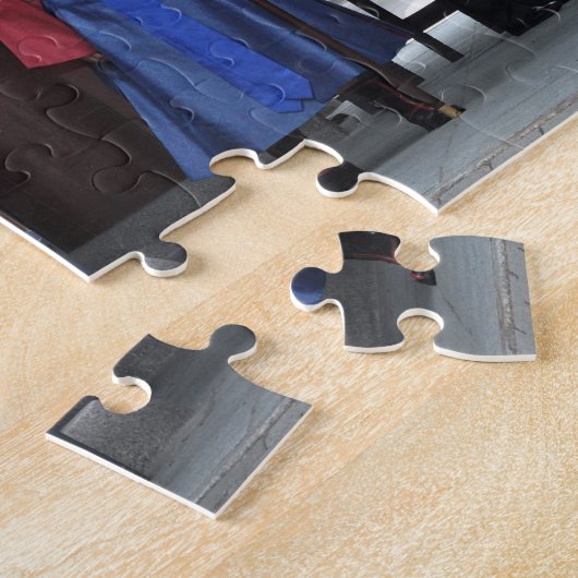 Traditionele Koninklijke Paleis-garde, Zuid-Korea Legpuzzel (Zijkant)