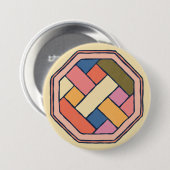 Traditionele Koreaanse Button voor patroonkunst (Voorkant /achterkant)