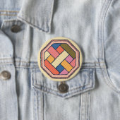 Traditionele Koreaanse Button voor patroonkunst (In situ)