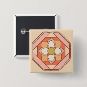 Traditionele Koreaanse Button voor patroonkunst