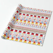 Traditionele Koreaanse Hanbok en Accessoires Cadeaupapier (Uitgerold)