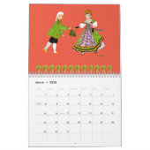 Traditionele kostuum van Franche-Comté Kalender (Mar 2026)