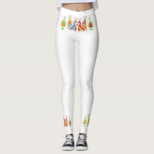 Traditionele kunst Leggings (Voorkant)