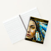 Traditionele kunst schetsboek: Tribal Vibes Notitieboek (Binnen)