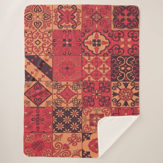 Traditionele kunst sherpa deken (Voorkant)