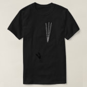 Traditionele lacrosse-stick t-shirt (Design voorkant)