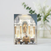 Traditionele Latijns-Amerikaanse Mass Mount Carmel Briefkaart (Staand voorkant)