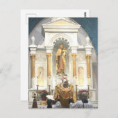 Traditionele Latijns-Amerikaanse Mass Mount Carmel Briefkaart (Voorkant / Achterkant)