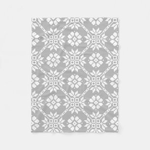 Traditionele Letse grijze zon Auseklis Saulite Fleece Deken