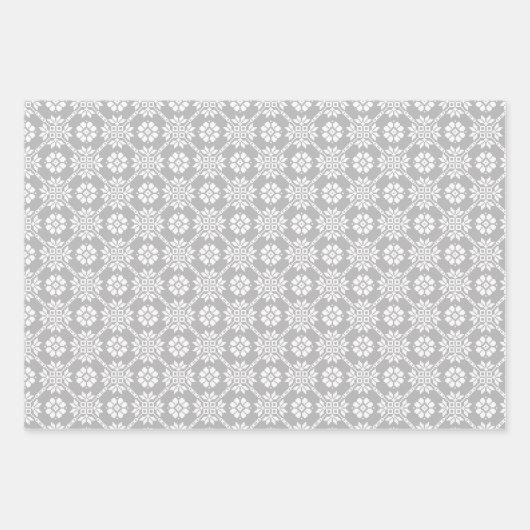 Traditionele Letse grijze zon Auseklis Saulite Inpakpapier Vel (Voorkant 2)