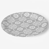 Traditionele Letse grijze zon Auseklis Saulite Papieren Bordje (Gekanteld)