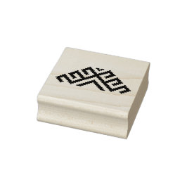 Traditionele Letse Nordic Sign Rubber Stam Rubberstempel