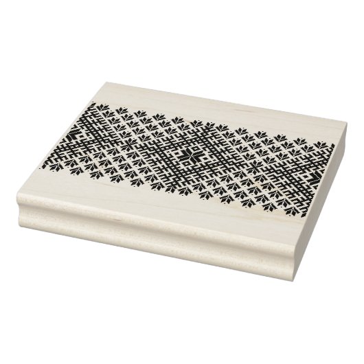 Traditionele Letse Oostzee Noordse Belt Motif Rubberstempel (Stempel)