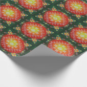 Traditionele Letse volkskunst met symbolen schilde Cadeaupapier (Hoek)