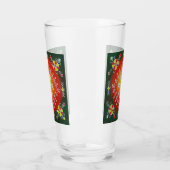 Traditionele Letse volkskunst met symbolen schilde Glas (Links)