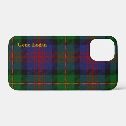 Traditionele Logan Tartan Pset  Case-Mate iPhone Case (Achterkant (horizontaal))