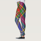 Traditionele Macbeth Clan Hoogland Schotse Plaid Leggings (Links)