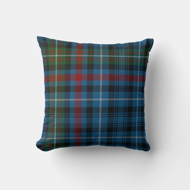 Traditionele MacDonald Tartan Pset Pillow Kussen (Voorkant)